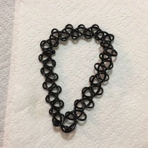 Thick Black Tattoo Choker